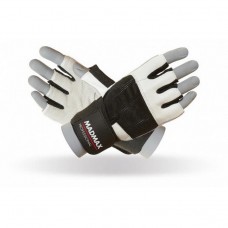 Mad Max Professional Workout Gloves White/Black MFG-269 (S size)