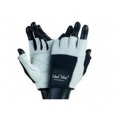 Mad Max Fitness Workout Gloves MFG-444 White-Black (S size)