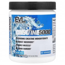 Креатин моногидрат EVLution Nutrition Creatine 5000 292 г, Blue Raz Evlution Nutrition