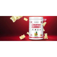 Креатин моногідрат AllMax Creatine Gummies 1250 мг 90 жувальних таблеток, Tropical Fruit Punch  AllMax Nutrition