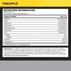 Креатин Optimum Nutrition Creatine Platinum Plus 350 г, Pineapple  Optimum Nutrition