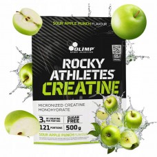 Креатин моногідрат Olimp Rocky Athletes Creatine 500 г, Apple punch  Olimp