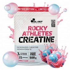 Креатин моногидрат Olimp Rocky Athletes Creatine 500 г, Bubble gum  Olimp