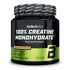 Креатин моногидрат Biotech 100% Creatine Mono 300g (Neon citrus) BioTech