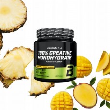 Креатин моногідрат Biotech 100% Creatine Mono 300g (Pineapple-mango)  BioTech