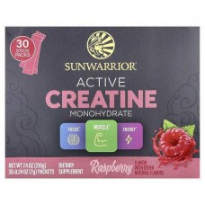 Креатин моногидрат Sunwarrior Active Creatine Monohydrate 30 Packets (Raspberry) Sunwarrior