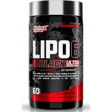 Жиросжигатель Nutrex Lipo-6 Black UC Extreme WLS — 60 capsules Nutrex