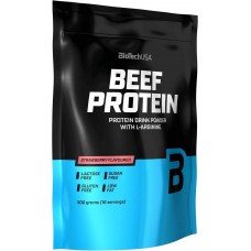 BEEF Protein 500g (Strawberry) BioTech