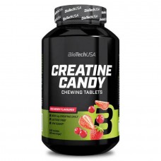 Креатин  Biotech Creatine Candy 240 таблеток, Red berry BioTech