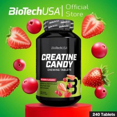 Креатин  Biotech Creatine Candy 240 таблеток, Red berry  BioTech