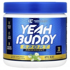 Yeah Buddy Sport, Preworkout 162g (Apple Blast) Ronnie Coleman Yeah Buddy Sport, Preworkout 162g (Apple Blast) Ronnie Coleman