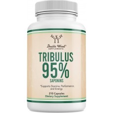Tribulus Terrestris 1000 mg (95% Saponins), 210 capsules Double Wood Supplements