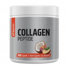 Sporter Collagen Peptide (300 g, нектарин та кокос)