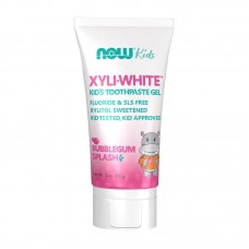 NOW Xyli White kids toothpaste gel (85 g, bubblegum splash)