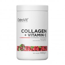 OstroVit Collagen + Vitamin C (400 g, cucumber & mint)