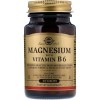 Магній з вітаміном В-6, Magnesium with Vitamin B6, Solgar, 133/8 мг, 100 таблеток