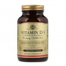 Витамин D3 Solgar Vitamin D3 2200 IU 50 soft Solgar