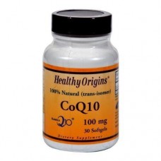 Коензим Q10, Kaneka Q10 (CoQ10), Нealthy Origins, 100 мг, 30 капсул