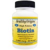 Біотин, Biotin, Healthy Origins, 5000 мкг, 60 капсул