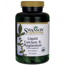Liquid Calcium & Magnesium 300/150 mg 100 softgels Swanson