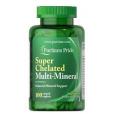 Super Chelated Multi Mineral 100 Caplets Puritan's Pride