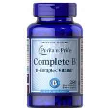 Complete B (Vitamin B Complex) 250 Caplets Puritan's Pride