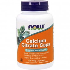 Calcium Citrate 120 caps NOW
