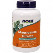 Magnesium Citrate 120 caps NOW