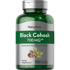 Black Cohosh 700 mg 150 Capsules Piping Rock