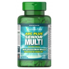 Вітаміни ABC Plus Senior Multivitamin Multi-Mineral Formula 120 Caplets Puritan's Pride