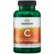 Вітамін С Vitamin C with Bioflavonoids Featuring PureWay-C 500 mg 90 Caps Swanson
