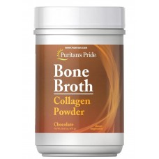 Коллаген в порошке Bone Broth Collagen 470 g (Chocolate) Puritan's Pride