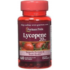 Lycopene 20mg 60 sgels Puritan's Pride