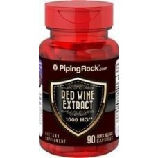 Red Wine Extract 1000 mg 90 Capsules Piping Rock