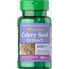 Семя сельдерея Celery Seed Extract 600 mg 100 Tablets Puritan's Pride