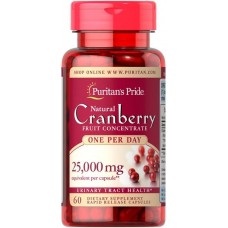 One A Day Cranberry 25000 mg 60 capsules Puritan's Pride