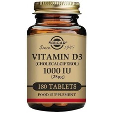 Витамин D3 Solgar Vitamin D3 1000 IU 180 tabs Solgar