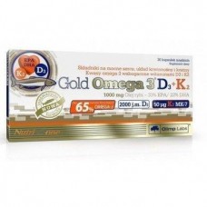 Gold Omega-3 D3+K2 30 caps Olimp