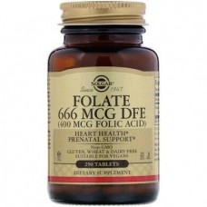 Folic Acid 400 mcg 250 tab Solgar