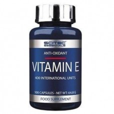 Витамин E Scitec Nutrition Vitamin E 100 caps  Scitec Nutrition