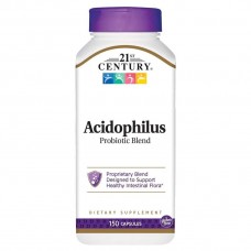 Пробіотик Acidophilus Probiotic Blend 150 Capsules 21st Century