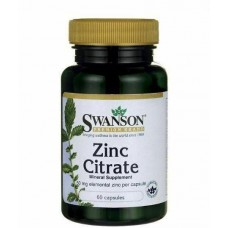 Цинк Zinc 30 mg 60 caps Swanson