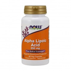 Alpha Lipoic  Acid 250mg 60 caps NOW