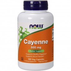 Cayenne 500mg 100 caps NOW
