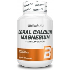 Вітаміни Coral Calcium + Magnesium 100 tabs Biotech