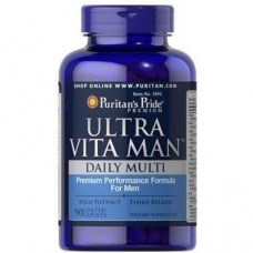 Ultra Vita Man Time Release 90 Caplets Puritan's Pride