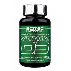 Вітамін Д Vitamin D3 250 caps Scitec Nutrition