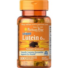 Лютеїн з зеаксантином Lutigold Lutein 6 mg 100 Softgels Puritan's Pride