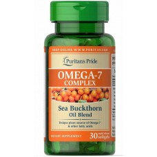 Обліпихова олія Omega-7 Complex Sea Buckthorn Oil Blend 30 Softgels Puritan's Pride