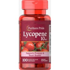 Лікопін Lycopene 10 mg 100 sgels Puritan's Pride